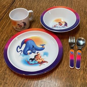 Disney Aladdin 5-Piece Dinnerware Set